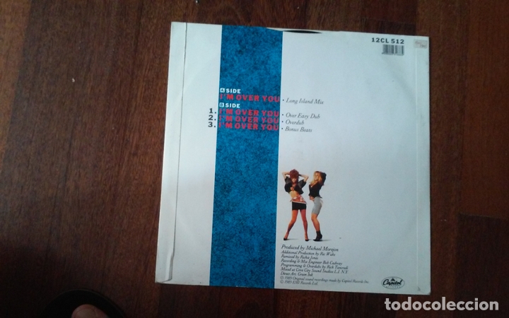 Discos de vinilo: Sequal-im over you.maxi - Foto 2