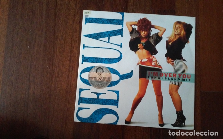 Discos de vinilo: Sequal-im over you.maxi - Foto 1
