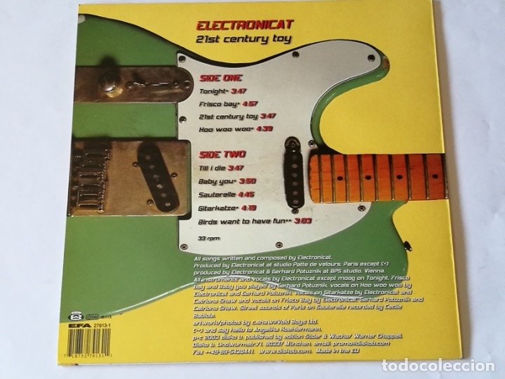Discos de vinilo: Electronicat - 21st Century Toy - 2003 - LP - Foto 2