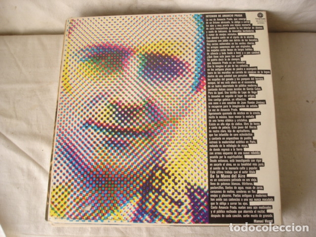 Discos de vinilo: Amancio Prada  De La Mano Del Aire - Foto 3