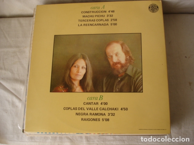 Discos de vinilo: Olga Manzano Y Manuel Pic&oacute;n    Aguardiente - Foto 3