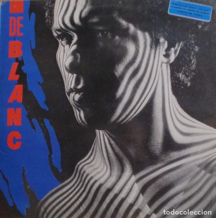 Discos de vinilo: DE BLANC - DE BLANC LP + INSERT SPAIN 1983 - Foto 1
