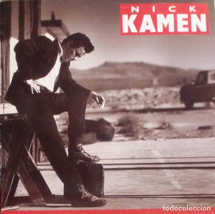 Discos de vinilo: NICK KAMEN - US LP + INSERT SPAIN 1988 - Foto 1