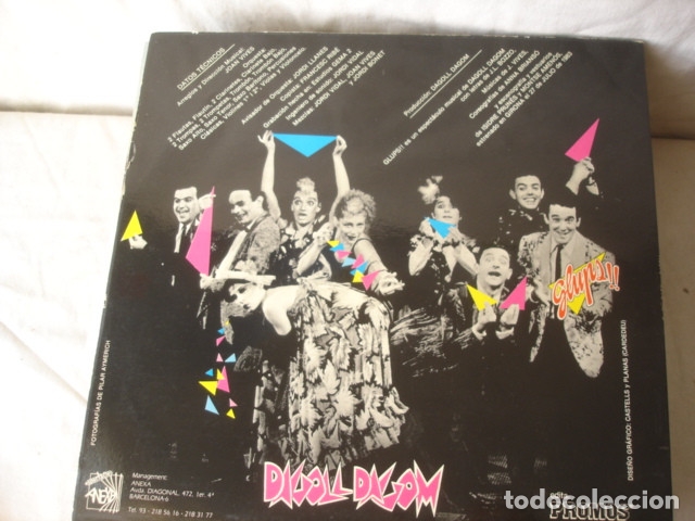 Discos de vinilo: Dagoll Dagom   Glups - Foto 2