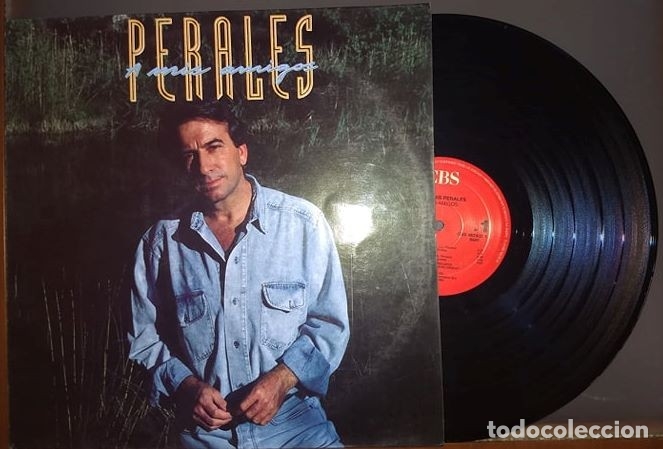 Discos de vinilo: LP Perales A Mis Amigos CBS 1990 - Foto 1