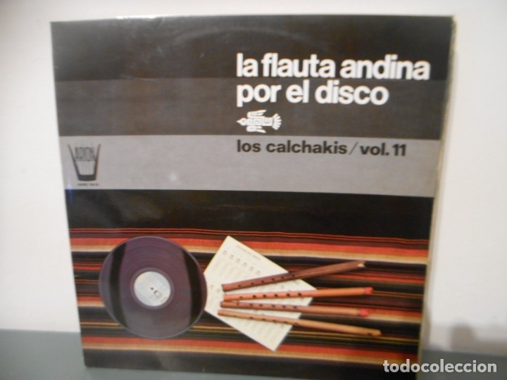 Discos de vinilo: LOS CALCHAKIS - LA FLAUTA ANDINA - Foto 1