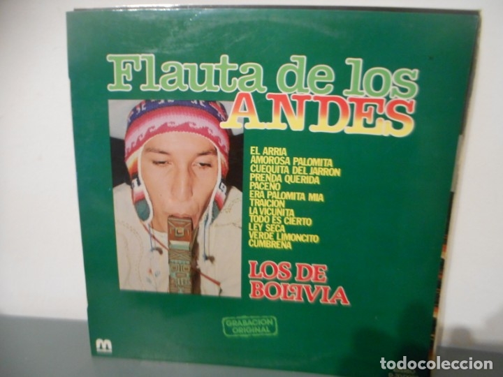Discos de vinilo: LOS DE BOLIVIA - LA FLAUTA DE LOS ANDES - Foto 1