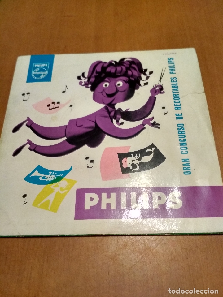 Discos de vinilo: Gran concurso de recortables Philips - Foto 1