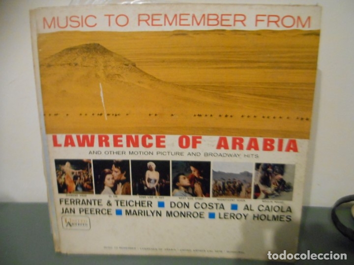 Discos de vinilo: LAWRENCE DE ARABIA - Foto 1