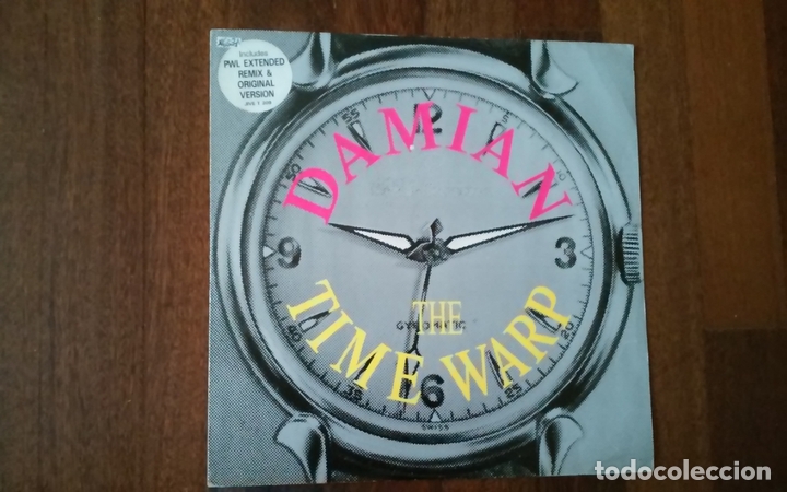 Discos de vinilo: Damian-the time warp.maxi uk - Foto 1