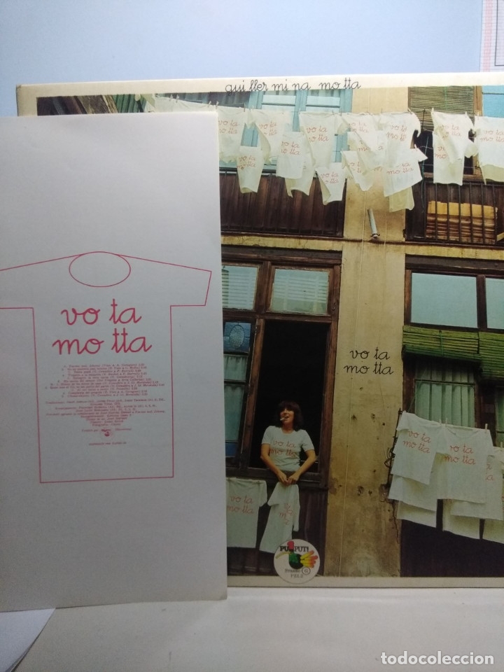 Discos de vinilo: LP GUILLERMINA MOTTA : VOTA MOTTA - Foto 1