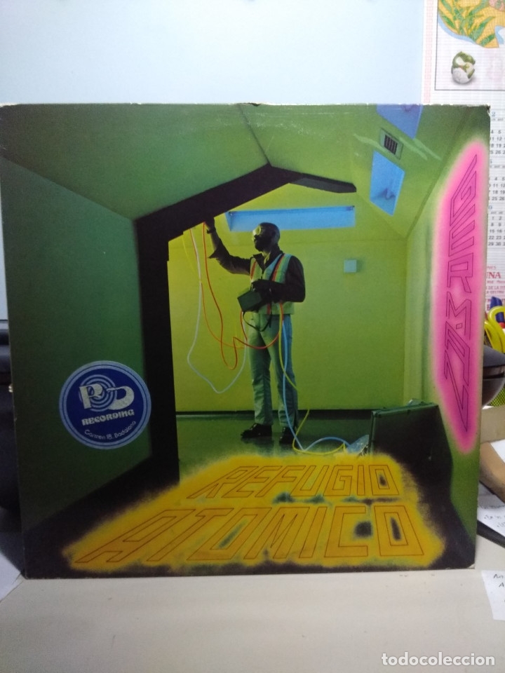 Discos de vinilo: MAXI SINGLE GERMAN : REFUGIO ATOMICO ( ATOMIC SHELTER ) - Foto 1