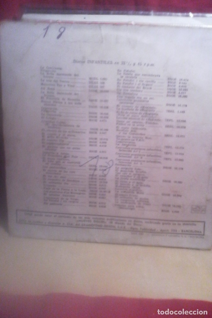 Discos de vinilo: ELS PASTORETS-SINGLE COLOR. - Foto 3
