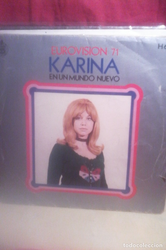 Discos de vinilo: KARINA - EUROVISION 71 . - Foto 1