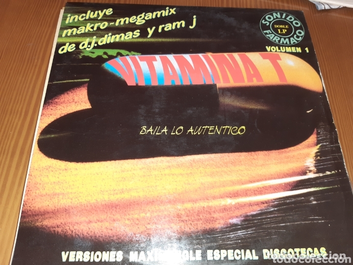 Discos de vinilo: Doble disco de vinilo VITAMINA T - Foto 1