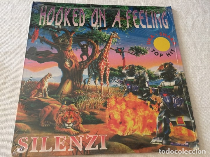 Discos de vinilo: MAXI SINGLE VINILO SILENZI HOOKED ON A FEELING - Foto 1