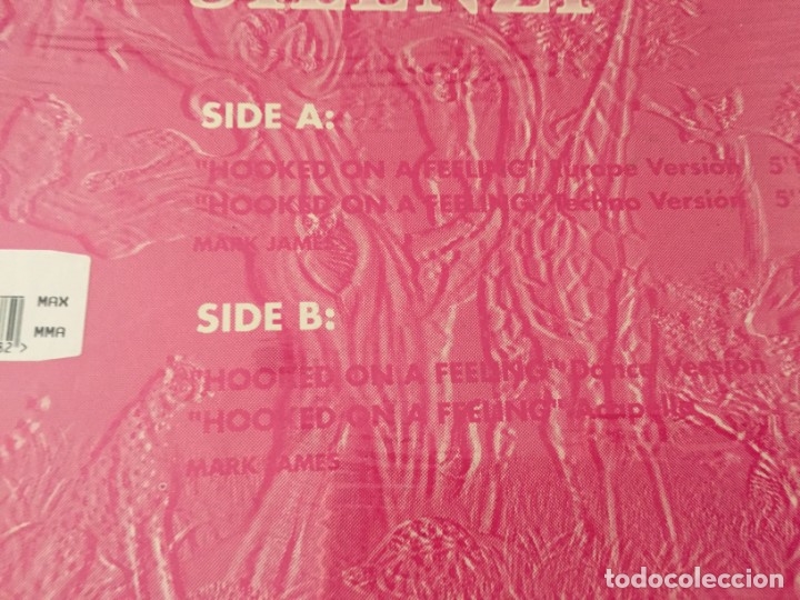 Discos de vinilo: MAXI SINGLE VINILO SILENZI HOOKED ON A FEELING - Foto 3
