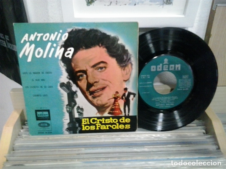 Discos de vinilo: LMV - Antonio Molina. Odeon 1958, ref. DSOE 16.234 - Foto 1
