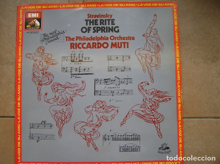 Discos de vinilo: STRAVINSKY  - LA CONSAGRACION DE LA PRIMAVERA  -  EMI - LP - PR - Foto 1