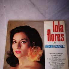 Discos de vinilo: LOLA FLORES Y ANTONIO GONZÁLEZ LP VINILO