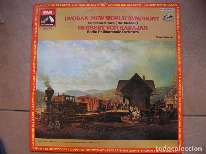 Discos de vinilo: DVORAK: NEW WORLD SYMPHONY  -  EMI 1978  -  LP  -  PR - Foto 1