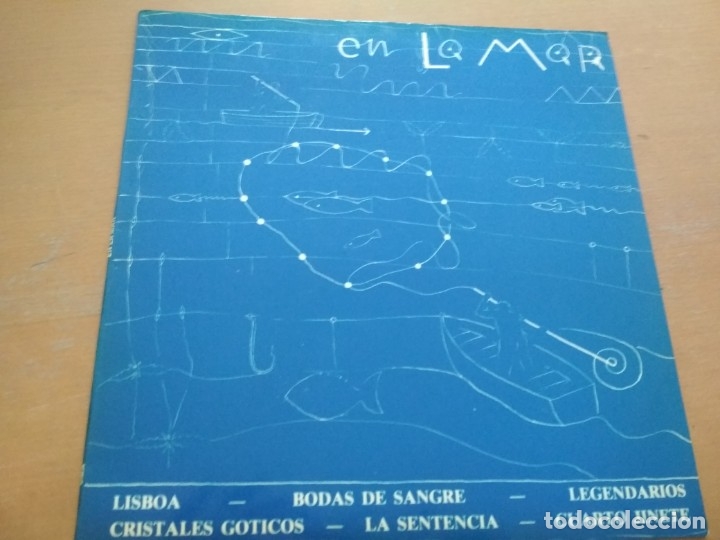 Discos de vinilo: EN LA MAR LP LISBOA-LA SENTENCIA... VARIOS GRABACIONES LUMA HOJA PROMO - Foto 1 - 172366999