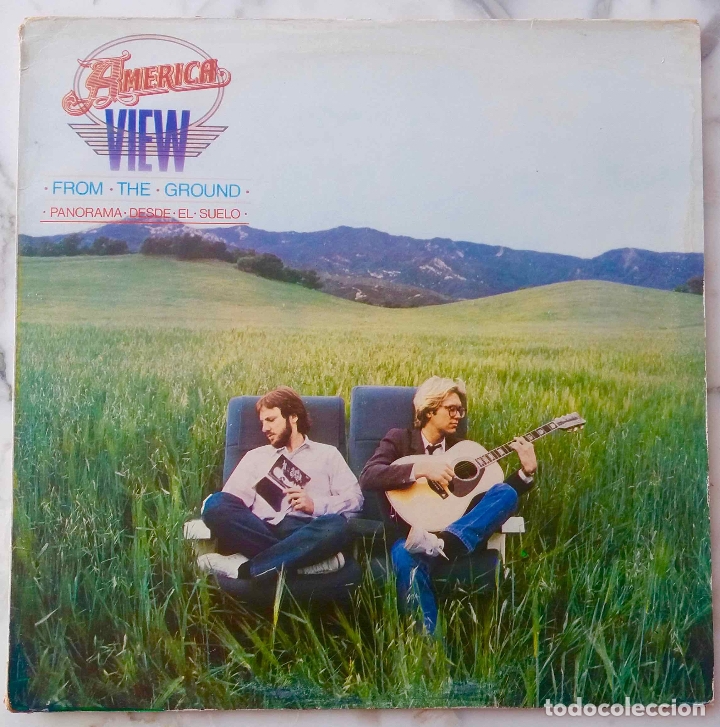 Discos de vinilo: AMERICA, VIEW FROM THE GROUND. LP ESPA&Ntilde;A - Foto 1