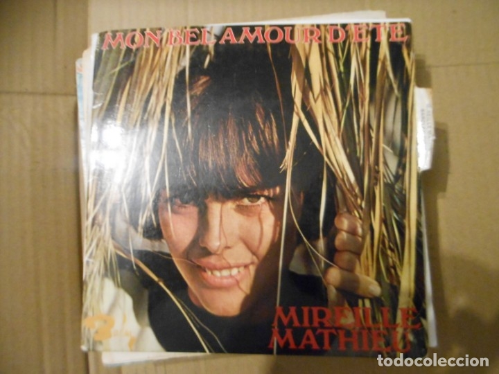 Discos de vinilo: MIREILLE MATHIEU - MON BEL AMOUR DETE - Foto 1