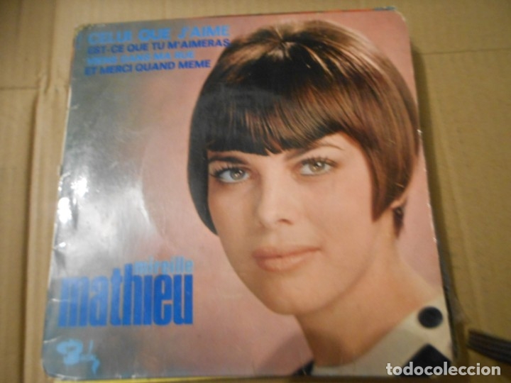 Discos de vinilo: MIREILLE MATHIEU - CELUI QUE JAIME - Foto 1