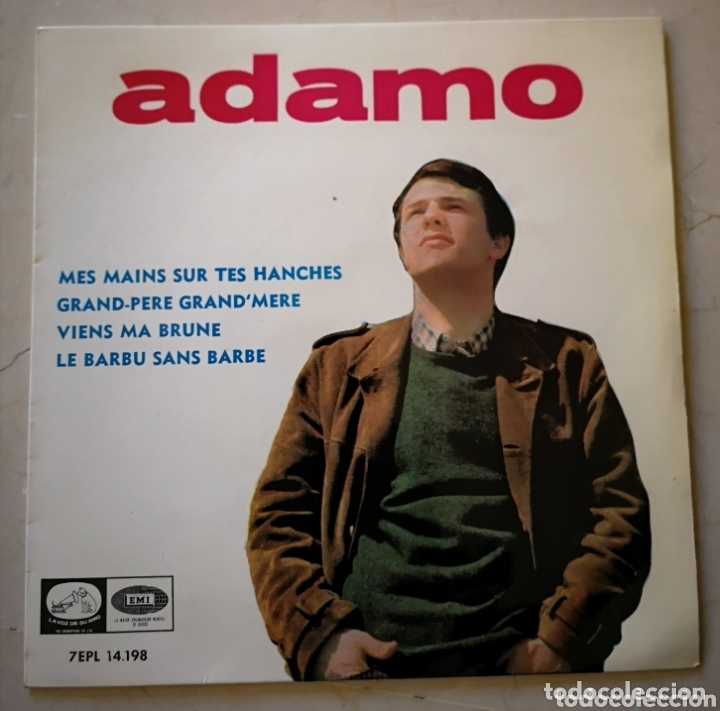 Discos de vinilo: ADAMO vinilo single Vintage - Foto 1