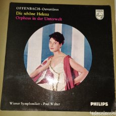 Discos de vinilo: ORQUESTA SINFONICA DE VIENA. PAUL WALTER - DOE SCHÖNE HELENA. Lote 172451642