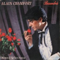 Discos de vinilo: ALAIN CHAMFORT ---- BAMBU SINGLE CBS DE 1981 RF-3967 , BUEN ESTADO