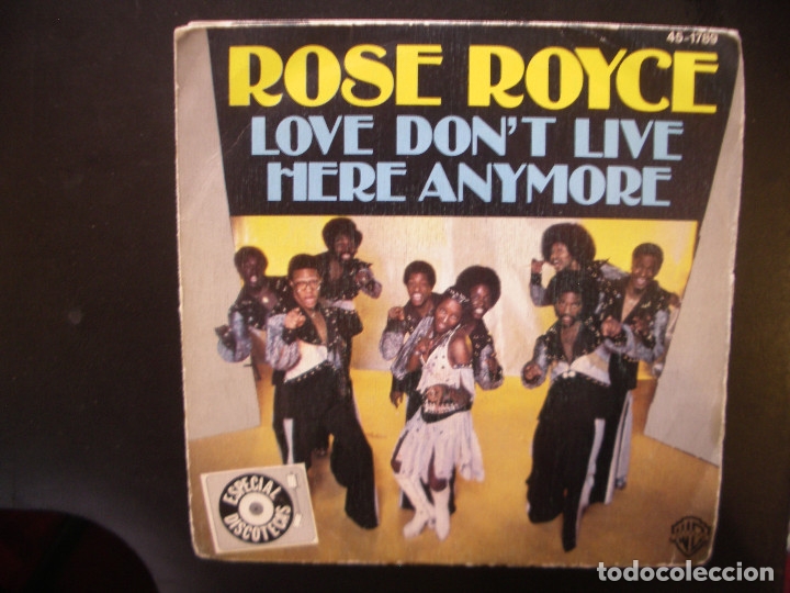 Discos de vinilo: ROSE ROYCE- LOVE DON&acute;T LIVE. SINGLE. - Foto 1