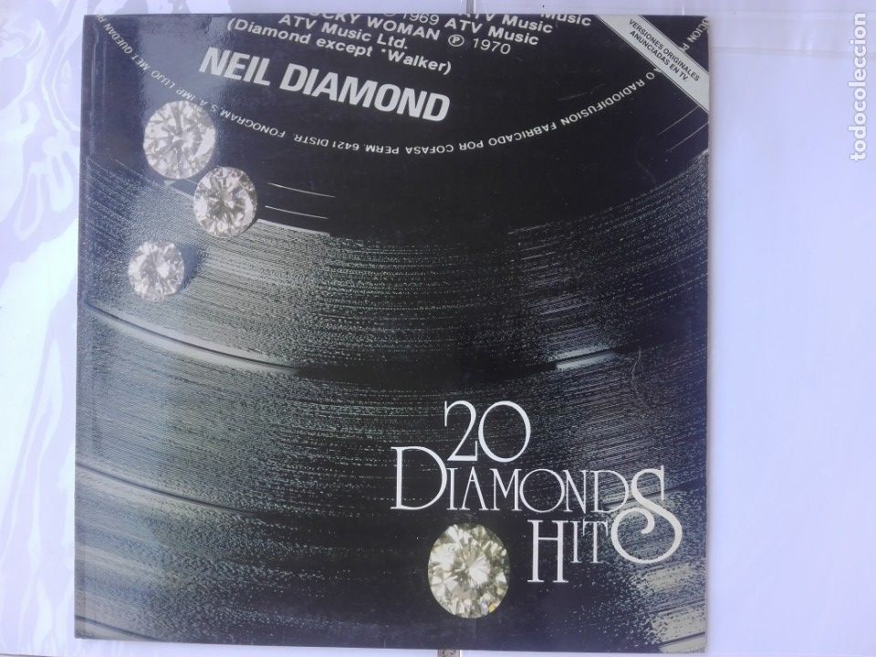 Discos de vinilo: NEIL DIAMOND 20 DIAMOND HITS -MCA RECORDS# - Foto 1