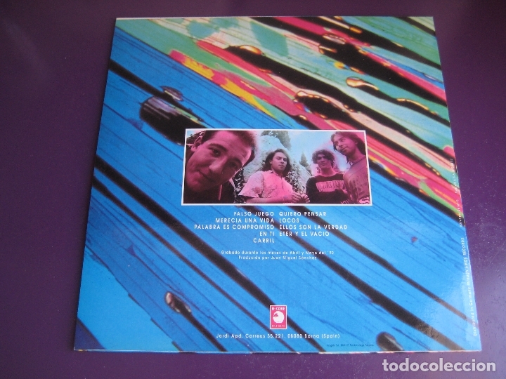 Discos de vinilo: Trip Inside lp B-CORE 1992 - HARDCORE PUNK 90S - SIN ESTRENAR - Foto 2