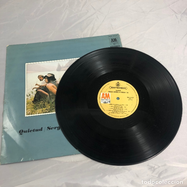 Discos de vinilo: DISCO VINILO LP, QUIETUD SERGIO MENDES & BRASIL 66. - Foto 3