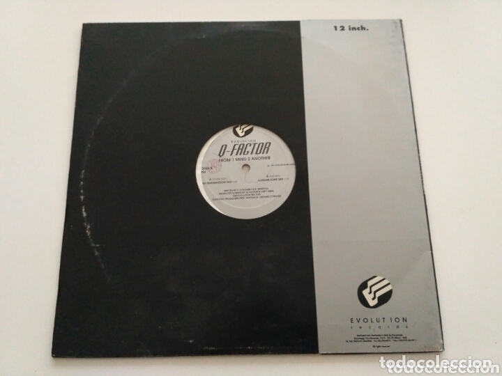 Discos de vinilo: Q-Factor - From 1 Mind 2 Another - Foto 2