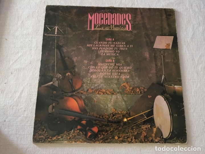 Discos de vinilo: LP VINILO MOCEDADES LA MUSICA - Foto 2