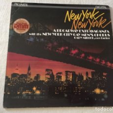 Discos de vinilo: LP VINILO NEW YORK NEW YORK A BROADWAY GARY MILLER NEW YORK CITY GAY MEN'S CHORUS