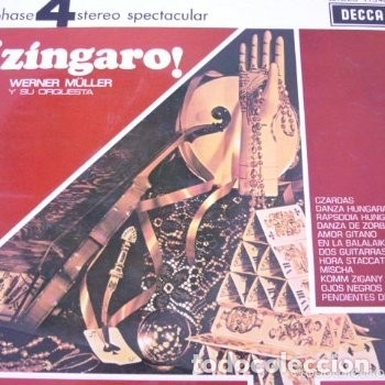 Discos de vinilo: Zingaro Werner M&uuml;ller y su orquesta LP 1974 - Foto 1