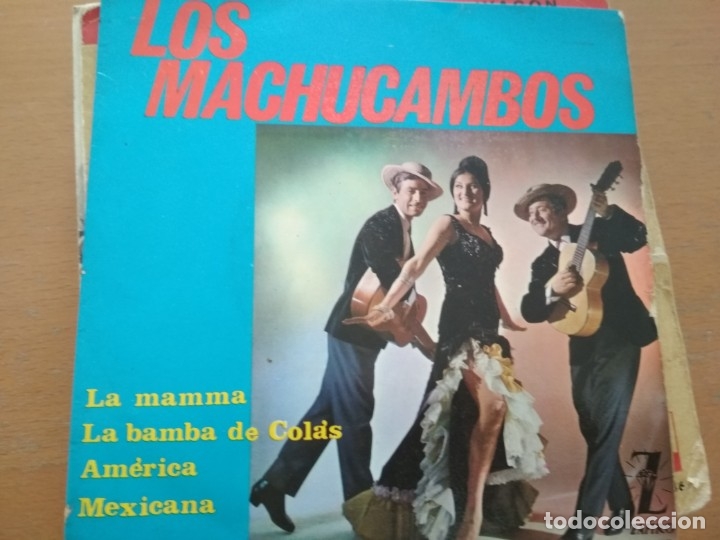 Discos de vinilo: LOS MUCHUCAMBOS LA MAMMA + 3 EP - Foto 1