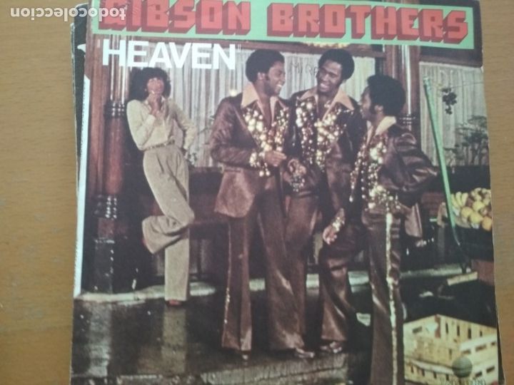 Discos de vinilo: Gibson Brothers Heaven SINGLE - Foto 1