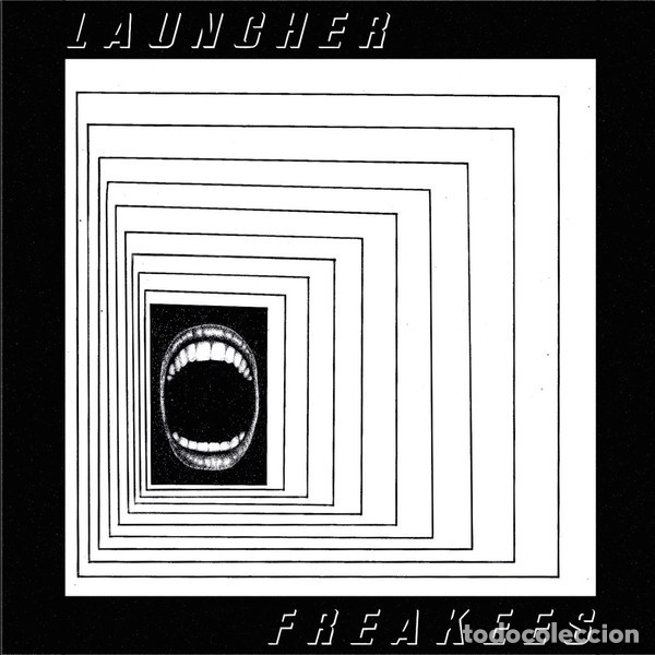 Discos de vinilo: LAUNCHER / THE FREAKEES Split (Single) - Foto 1
