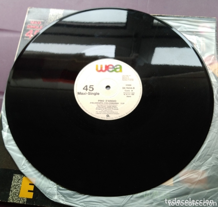Discos de vinilo: Pino Dangio - Evelonpappa, evelonmamma - Foto 2