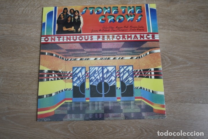 Discos de vinilo: STONE THE CROWS, CONTINUOUS PERFORMANCE, 1972, RE - Foto 1