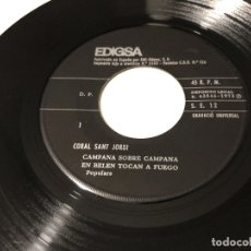 Discos de vinilo: CORAL SANT JORDI - NAVIDAD 1973. Lote 172858064