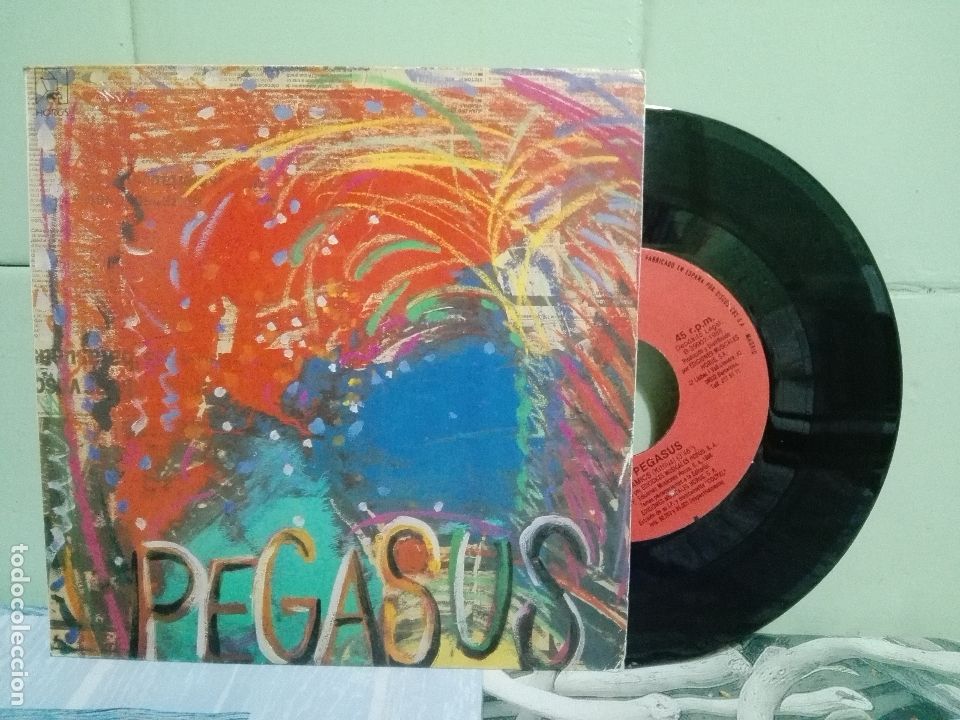 Discos de vinilo: PEGASUS  AMICS  SINGLE SPAIN 1988 PDELUXE - Foto 1