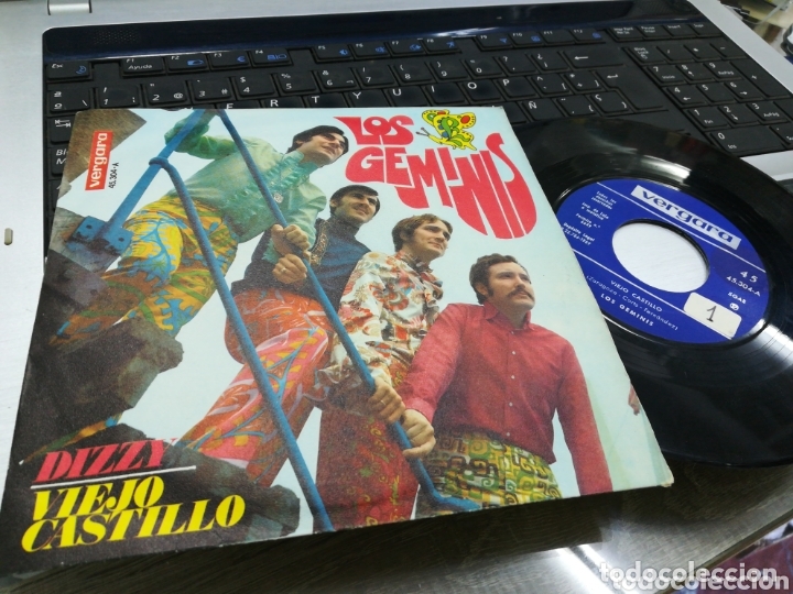 Discos de vinilo: Los geminis single dizzy / viejo castillo 1969 - Foto 1