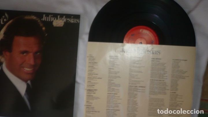 Discos de vinilo: Julio Iglesias -Raices -CBS 1989 - Foto 3 - 172888164
