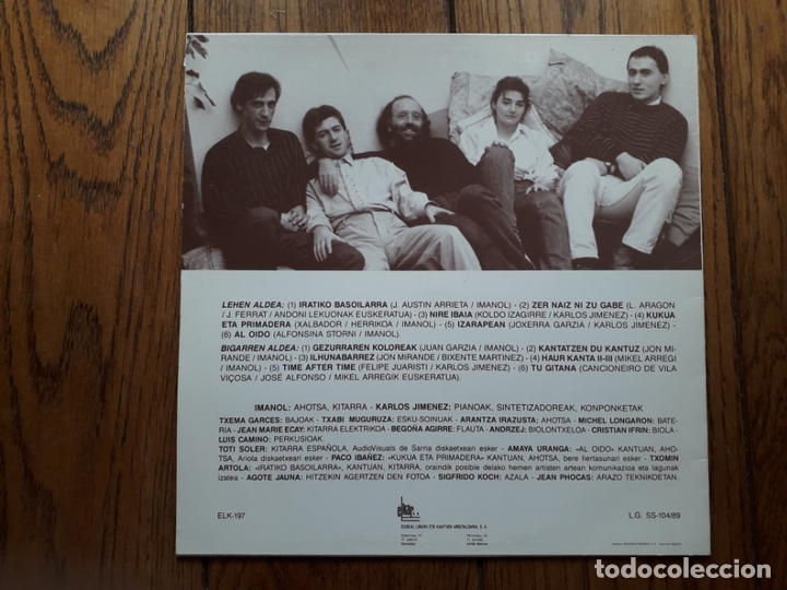 Discos de vinilo: Imanol - muga beroetan - Foto 2